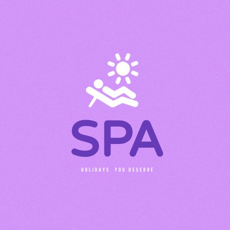 Designvorlage Spa Salon Services Offer für Logo