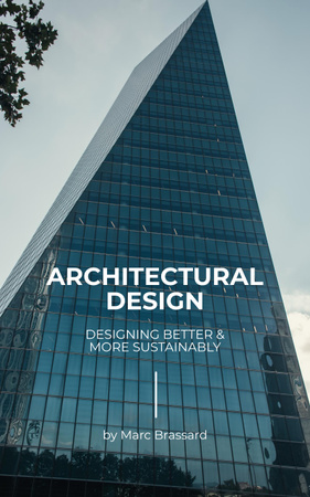 Reputable Architectural Bureau With Project Samples Book Cover – шаблон для дизайна