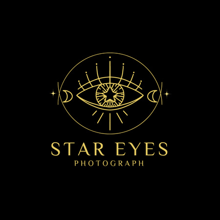Ontwerpsjabloon van Logo van Photo Studio Advertising