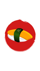 Illustration of Yummy Sushi