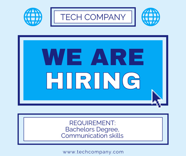 Job Advertisement For a Tech Company