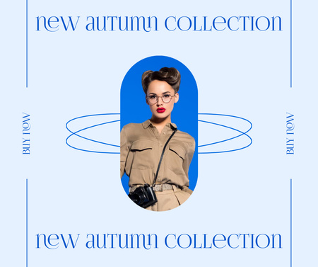 Autumn Wear Collection for Women Facebook tervezősablon