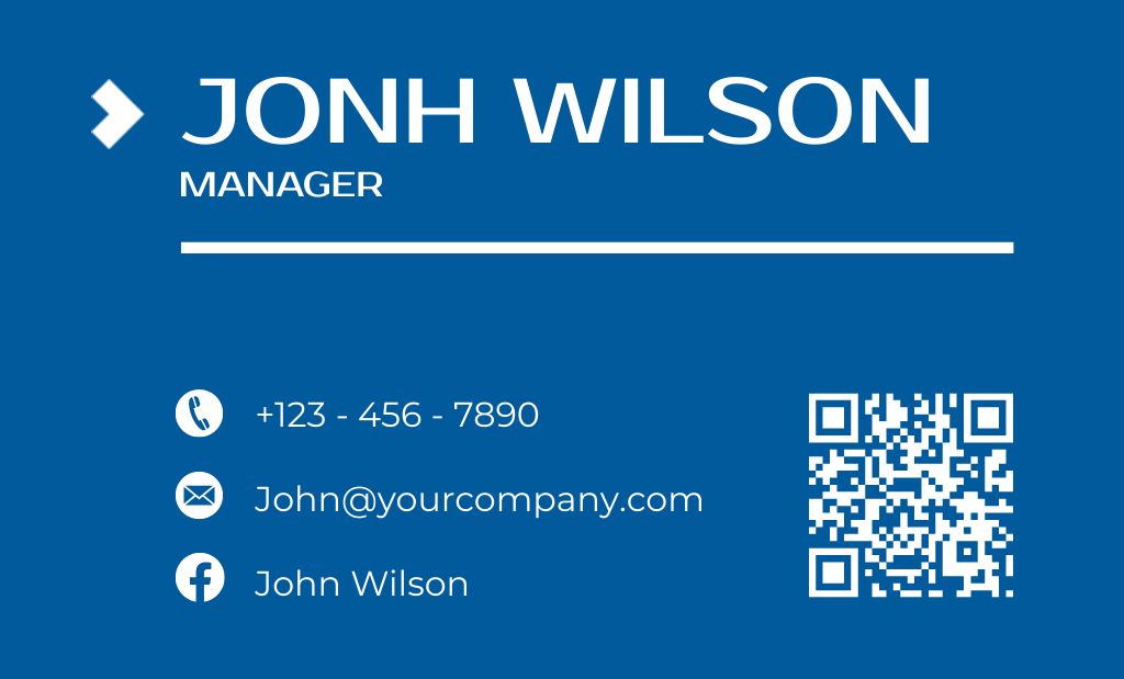 House Revitalization Services Ad on Blue Business Card 91x55mm Design Template