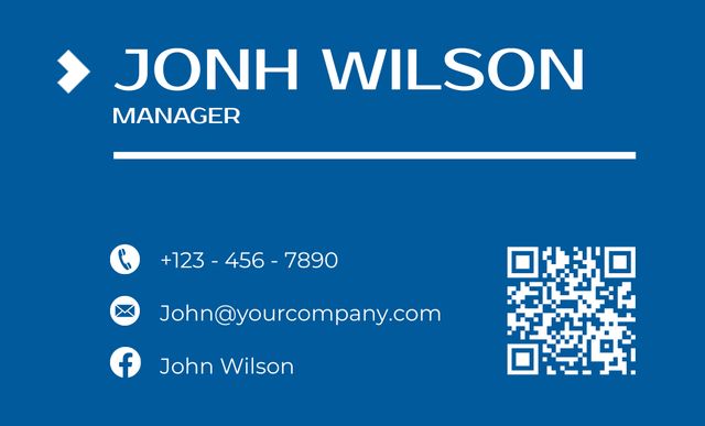 House Revitalization Services Ad on Blue Business Card 91x55mm Design Template
