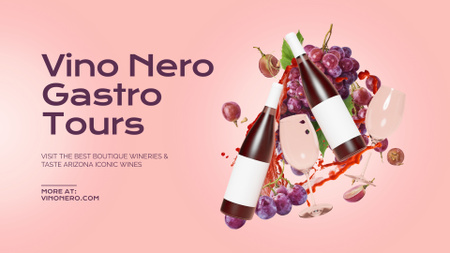 Wine Shop Ad Full HD video Modelo de Design