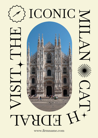 Ontwerpsjabloon van Poster van Tour to Italy
