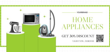 Reduced Prices for Quality Home Appliances Coupon Din Large Design Template