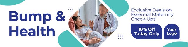 Exclusive Offer of First Necessity Check-up for Pregnant Women Twitter – шаблон для дизайну