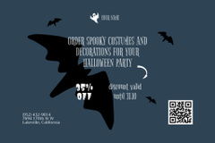 Creepy Quote And Halloween's Celebration Night With Moon