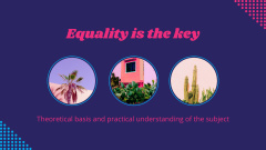 Principle of Equality Quote With Circles