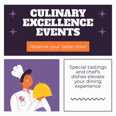 Modèle de visuel Offre d'excellence culinaire au restaurant Fast Casual - Instagram