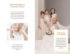 Wedding Dresses New Collection Sale Ad with Beautiful Bride