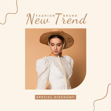 Summer Collection Clothes for Woman Instagram Design Template