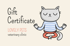 Certificate For Your Lovely Pets