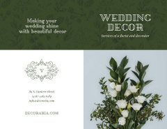 Festive Wedding Decor Offer with Tender Flowers