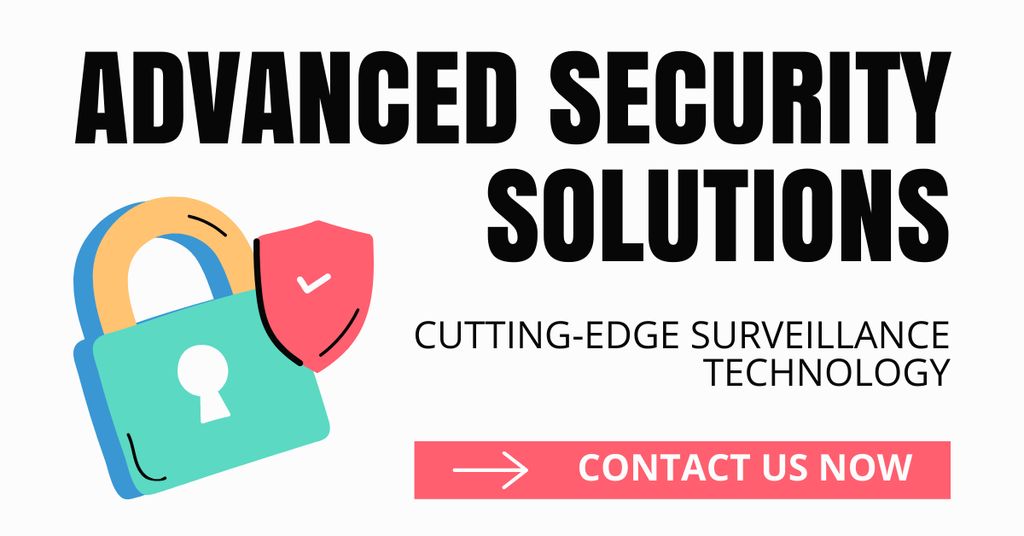 Advanced Security Technologies Facebook AD – шаблон для дизайна