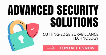 Advanced Security Technologies Facebook AD Design Template