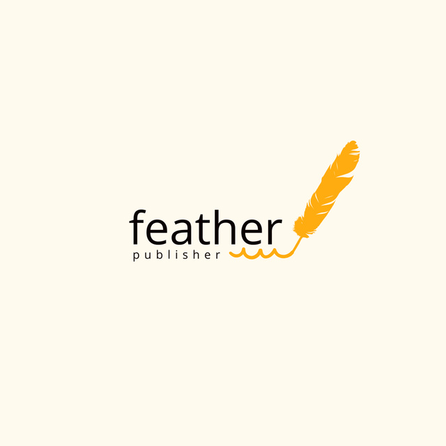Advertising of Publisher Company Logo – шаблон для дизайну