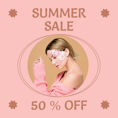 Women Summer Collection Sale Instagram Design Template