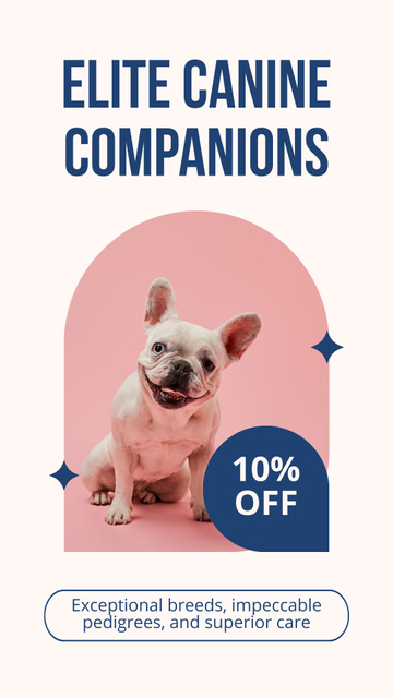 Exceptional Dog Breeds Deals Instagram Storyデザインテンプレート