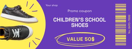 Back to School Special Offer Coupon Design Template