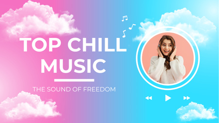 Brilliant Set Of Playlist With Music Hits Youtube Thumbnail Design Template