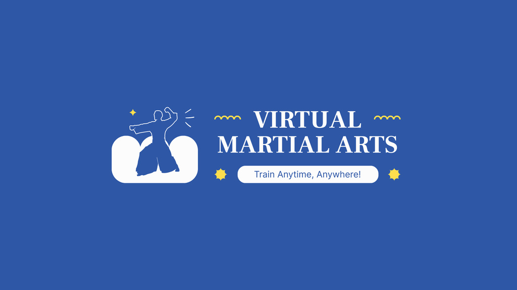 Platilla de diseño Promo of Virtual Martial Arts Courses Youtube