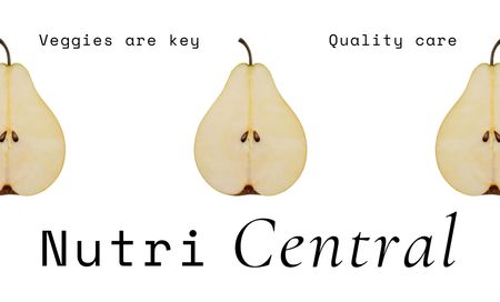 Plantilla de diseño de Offer of Services of Center for Nutrition Business Card 91x55mm 