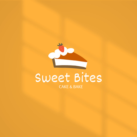 Plantilla de diseño de anuncio de panadería con delicioso pastel de fresa Instagram 