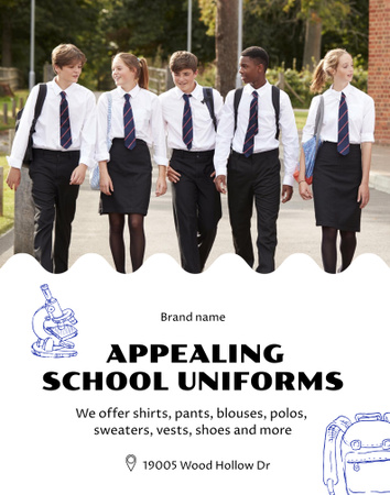 Outstanding Back to School Deal Poster 22x28in tervezősablon