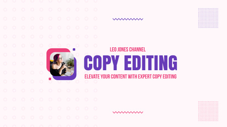 Content Copy Editing Service In New Vlog Episode Youtube Design Template