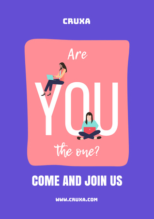 Join Us poster Poster Design Template