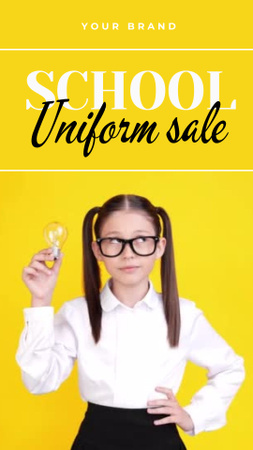 Template di design School Uniform Sale TikTok Video