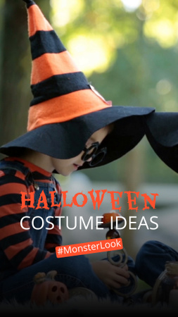Platilla de diseño Mysterious Halloween Costume Ideas For Couples TikTok Video