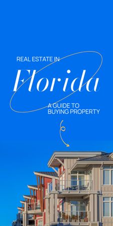 Real Estate in Florida Graphic Design Template