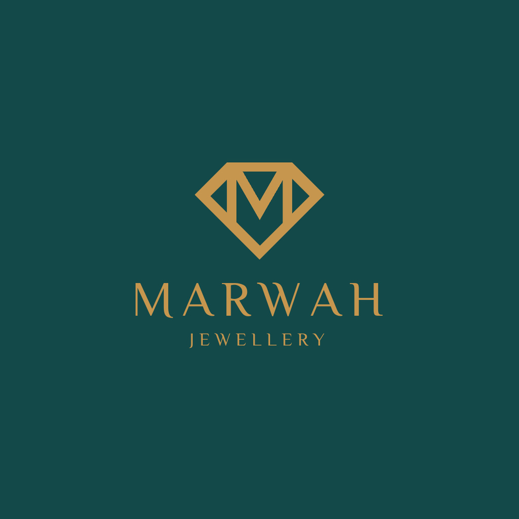Designvorlage Premium Jewellery Ad für Logo 1080x1080px