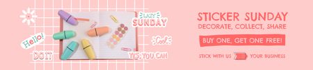 Special Sunday Deal On Stickers Ebay Store Billboard Design Template