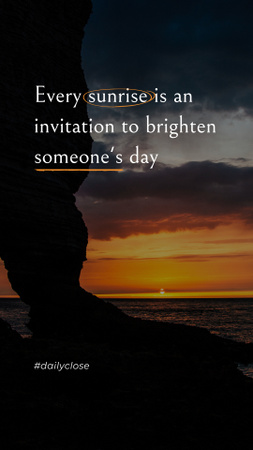 Wisdom Quote About Kindness And Compassion Instagram Story Design Template