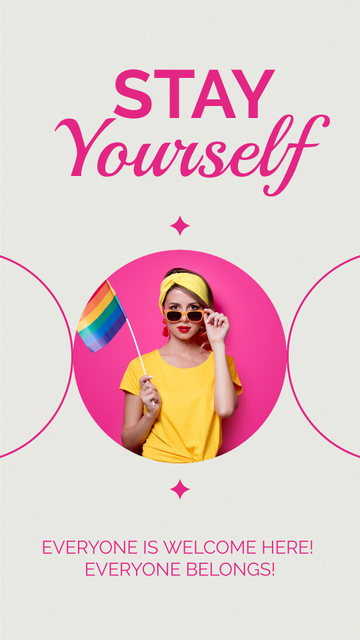 Platilla de diseño LGBT Community Invitation Instagram Video Story