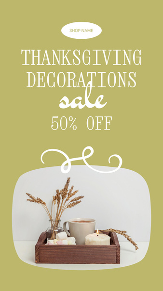 Thanksgiving Decorations Discount Offer