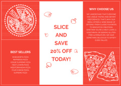 Delicious Pizza Special Offer with Pizzeria Logo