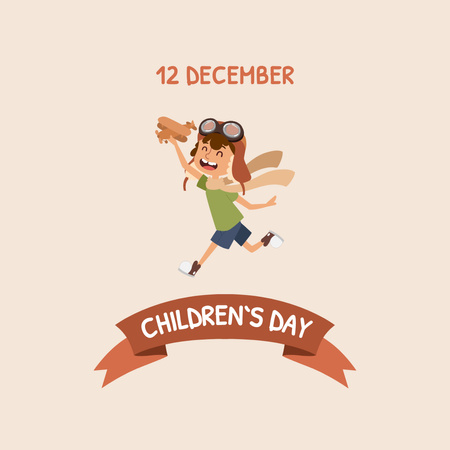 Platilla de diseño Children's Day Celebration Instagram