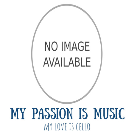 Inspirational Quote with Musician Playing Cello Animated Post Design Template