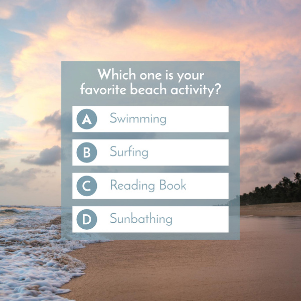 Questionnaire about Beach Activity