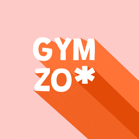 Gym Services Ad Logo 1080x1080pxデザインテンプレート