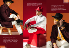 Fashion Ad with African American Man