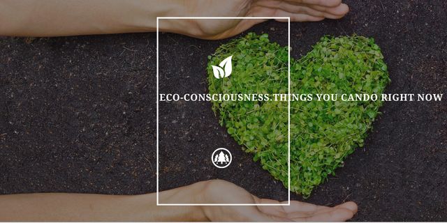 Eco-consciousness concept Image Design Template
