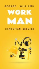 Handyman Service Offer on Yellow