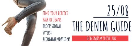 Woman wearing Denim clothes Tumblr – шаблон для дизайну