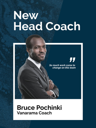 Business Coaching Services Poster US tervezősablon